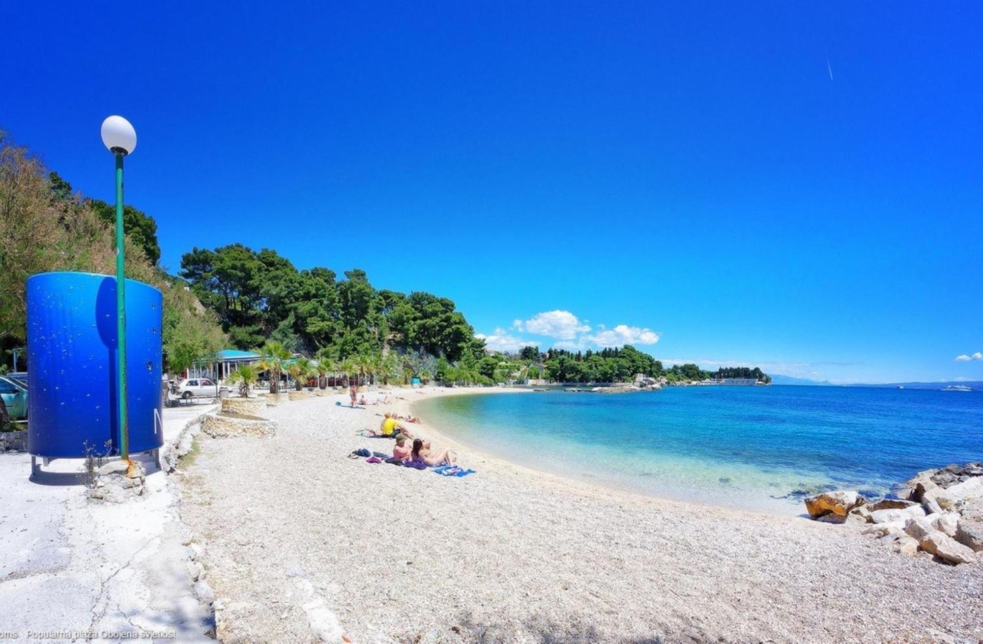 Beachfront Apartment Drazen, With Garden And Parking Σπλιτ Εξωτερικό φωτογραφία