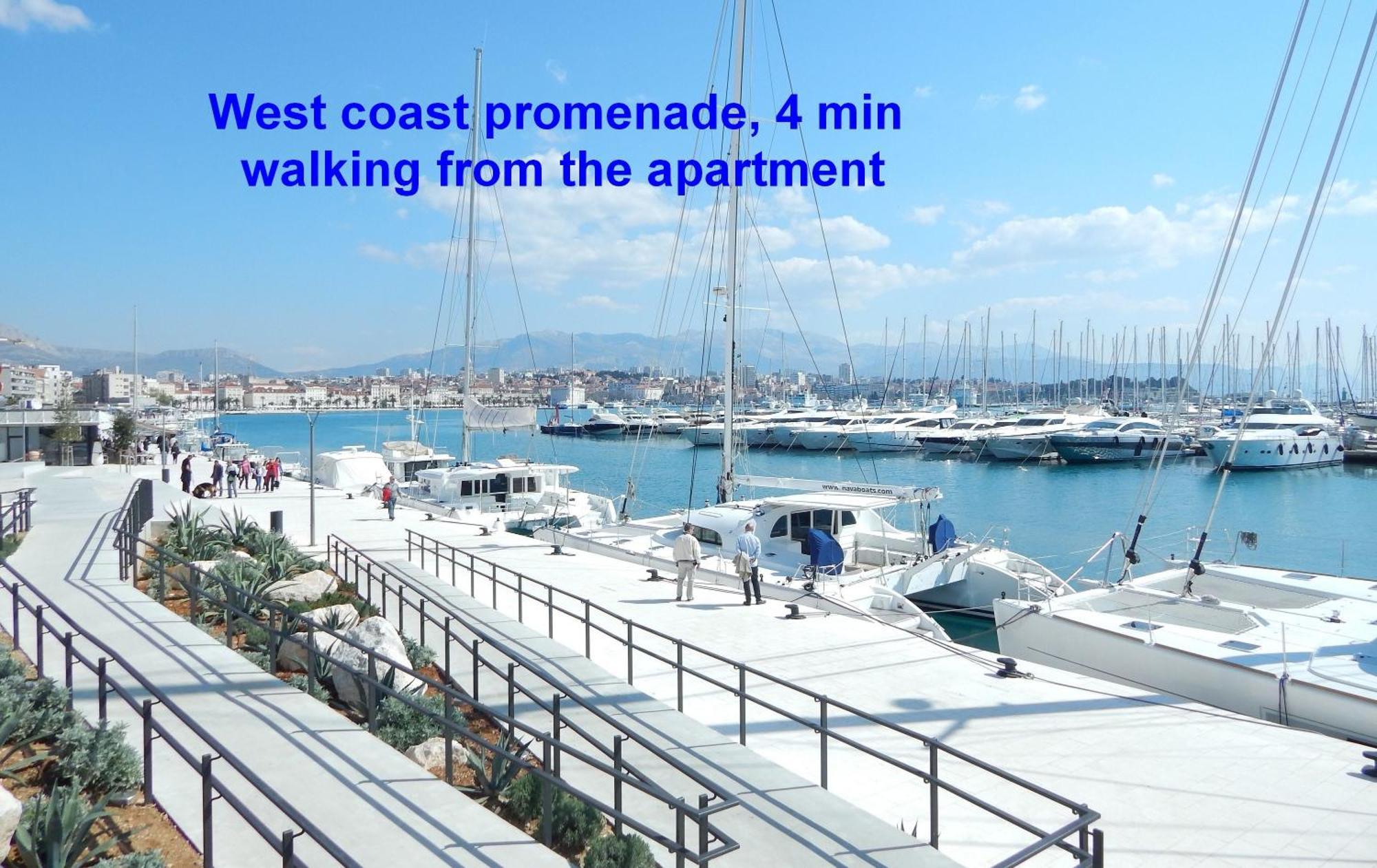 Beachfront Apartment Drazen, With Garden And Parking Σπλιτ Εξωτερικό φωτογραφία